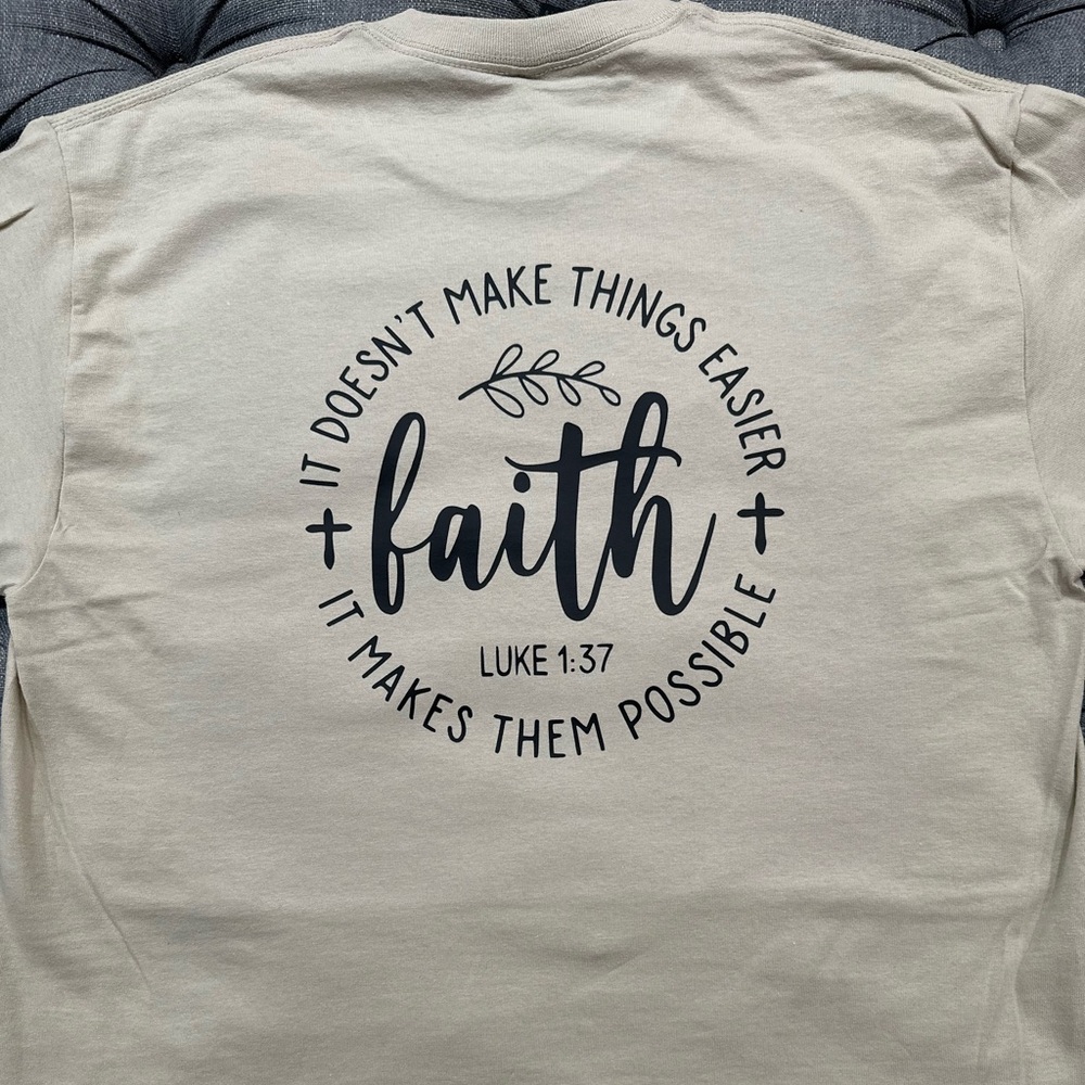 Adult- Faith Graphic Tee